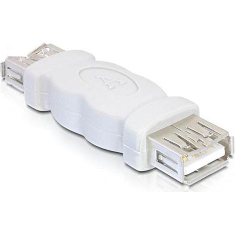 DeLOCK Adaptador Gender Changer USB-A Hembra - USB-A Hembra