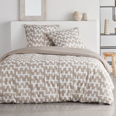 Bettwäsche - 260 x 240 cm - Bedruckte Baumwolle Grafik - TODAY SUNSHINE (1/4)