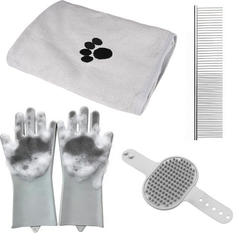 4-in-1 Pet Care Set, Dog and Cat Grooming Kit (1/5)