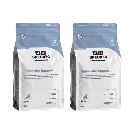 Aliments creux spcifiques pour support endocrinien FED-DM, 4 kg (2 x 2 kg)