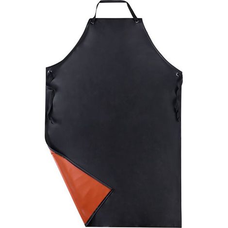 Grembiule da uomo - Grembiule da macellaio impermeabile, grembiule da uomo in similpelle, grembiule nero, grembiule da cucina per lavare i piatti, grembiule di alta qualità da chef macellaio (1/4)