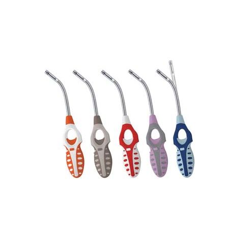 ACCENDIGAS A FIAMMA HOLE FLEX CON TUBO FLESSIBILE- - cm.27, colori assortiti - 12 blister