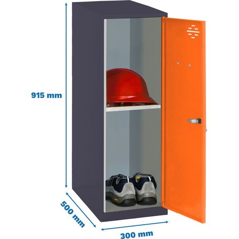 Simonrack Cassettiera modulare antracite arancione