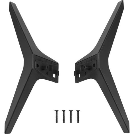 Support Pieds TV Remplacement Universel 49 50 55 Pouces avec Vis Fixation (1/4)