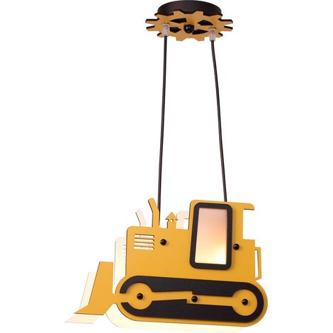 Lámpara de techo infantil Excavadora