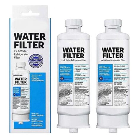 BUNTHAUS Ersatz-Kühlschrank-Wasserfilter, kompatibel mit Samsung DA97-17376B DA97, 2 Stück (1/5)