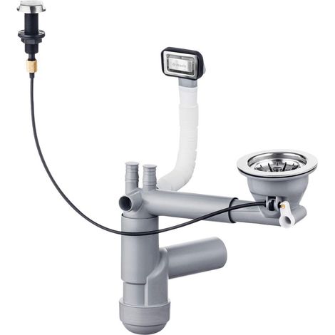 Deante Space-Saver Lux sifone compatto per lavello cucina