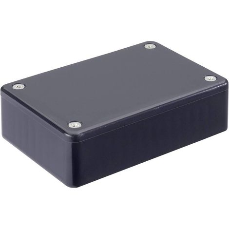 Hammond Electronics 1591MBK Contenitore Euro 85 x 56 x 25 ABS Nero 1 pz.