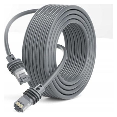 CHIGOODS Starlink Gen 3 Kabel, Starlink Kabel Wasserdichtes Verlängerungskabel für Aussenbereich 23M 1200Mbps Cat6 Ethernet Satellit