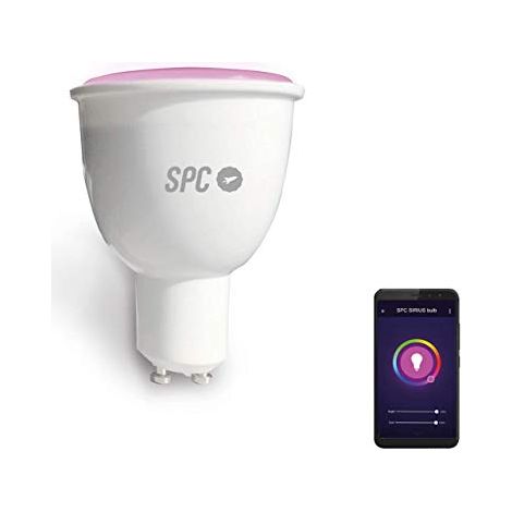 Spc sirio 380 rgb gu10 ha portato la lampadina 4.5w (1/4)