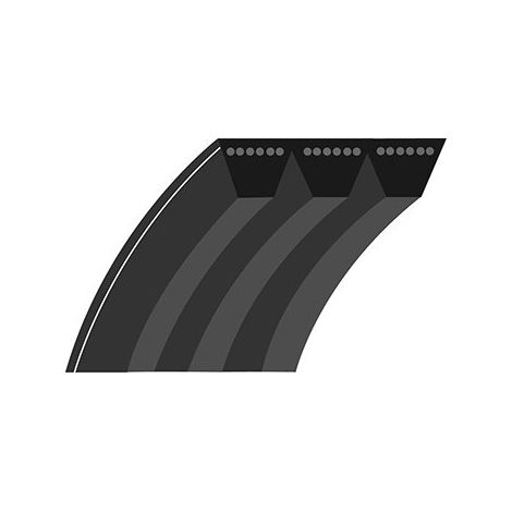 Courroie Plate Lignée Qualité D'origine Bobcat / Ransomes, Adaptable Pour Coupe 36 & 48'' (section: 1-5/32'', L: 45-1/2''). Remp