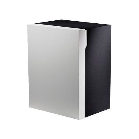 Armario bajo EDITION 300500 x 650 x 385 mm, bisagra a la izquierda blanco / chapa de roble KEUCO