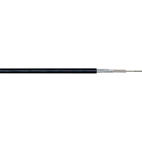 Kash 70I047 Cavo coassiale Diam. est.: 4.95 mm RG58 50 Ω Nero 20 m (1/2)
