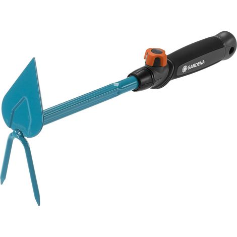 GARDENA Azada dos dientes Combisystem para huerto o quitar malas hierbas 6 cm (08911-20)