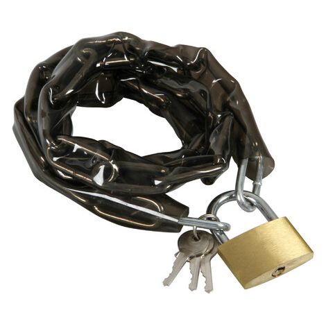 Catena antifurto con lucchetto - 90 cm (1/2)