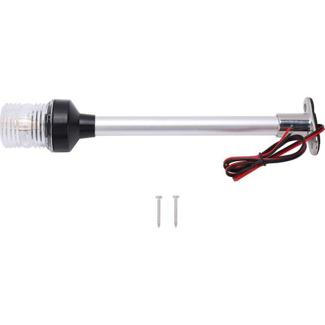 12-Zoll-LED-Navigationsleuchte, fest installierte Ankerleuchte für Boote und Yachten, 12 V–24 V (1/5)