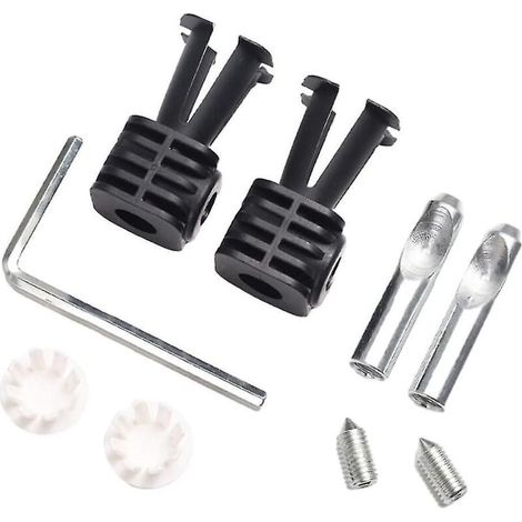 Kit de fixation pour WC suspendu Geberit série 4u, boulons en acier inoxydable.