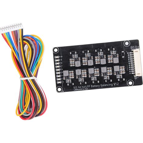 Égaliseur actif de batterie, carte d'équilibrage universelle pour cellules Li-ion LiFePO4 10s (1/5)