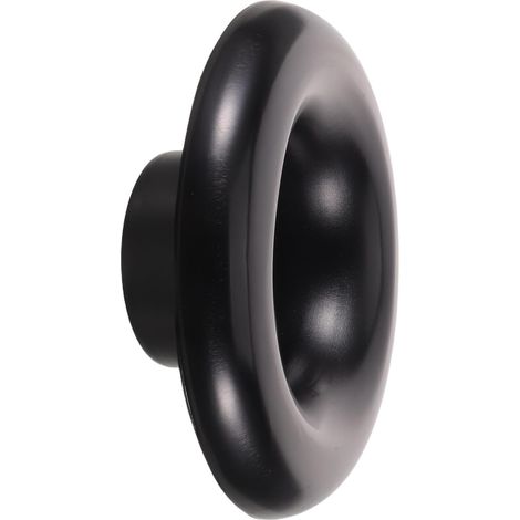 Cache D’entrée D’air Turbo 7, 3cm en Alliage D’aluminium Noir (1/5)