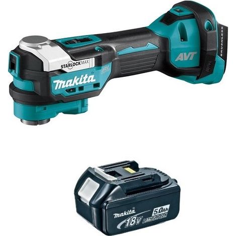 Makita DTM52T1 Outil multifonctions Li-Ion 18V LXT - 1 x 5.0Ah Batterie – sans chargeur (1/2)