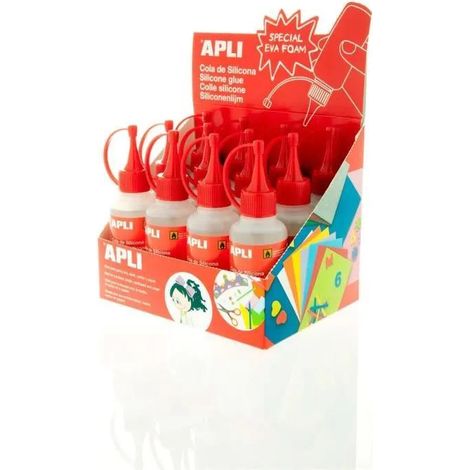 apli Silikon Kleber transparent 100 ml für Bricolage