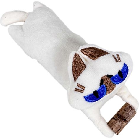 Peluche Animal Chat Jouet Stuffed Chat Lion avec Matatabi Chat à macher Jouet Mignon Chaton Teething Jouet pour Intérieur Chats Réduction de l'ennui