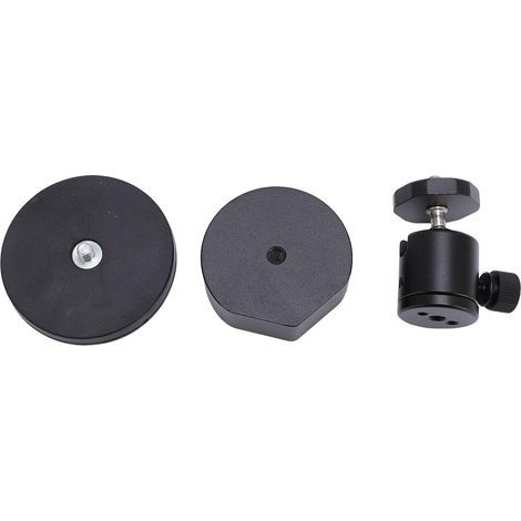 Magnetische Satelliten-Dachhalterung, verstellbarer Winkel aus Aluminiumlegierung für Autos und Yachten, schwarz. (1/5)