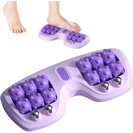 Massaggiatore per piedi - Rullo massaggiante per piedi - Palla massaggiante - Massaggiatore per piedi per speroni calcaneari - Massaggiatore per tessuti profondi - Rullo per piedi (1/5)