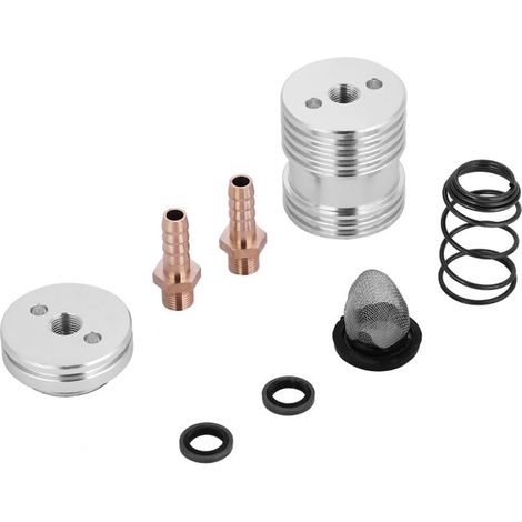 M8-Schnittstelle eines Standard-CNC-Luftfilters mit externem Ölkühlungssystem, geeignet für Motorräder (1/5)
