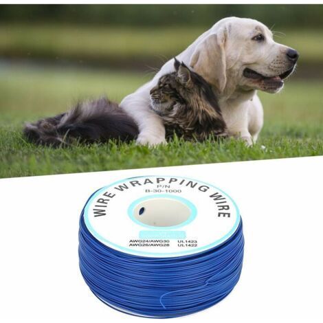 300 m / 984 ft Haustierzaundraht, elektrischer Hundezaun-Spiraldraht, erdverlegter Massivdraht, elektrisches Hundezaunsystem - Spiraldraht (1/5)