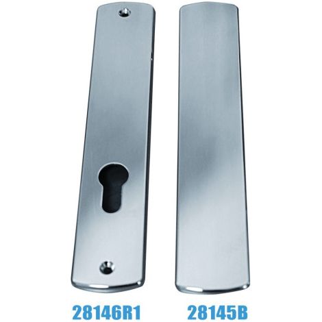 Plaque 6312 Chromé - ASSA ABLOY BEZAULT