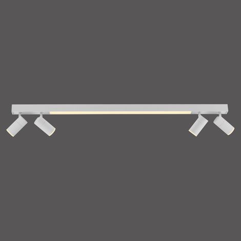 Emplacement monté en surface au plafond Pure Lines Spot 110 cm - blanc - 6121-16