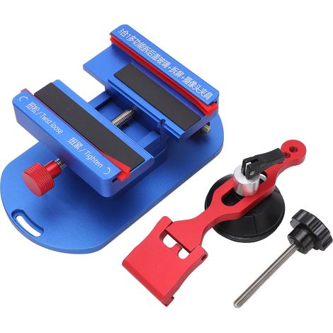 Lot de 3 pinces de positionnement rapide en alliage d'aluminium rotatif 360° pour réparation électronique (1/5)