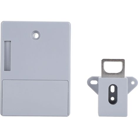 Serrure NFC cachée pour armoire, accès facile par carte, sécurisée, pratique, installation simple pour placards, tiroirs et penderies (1/5)