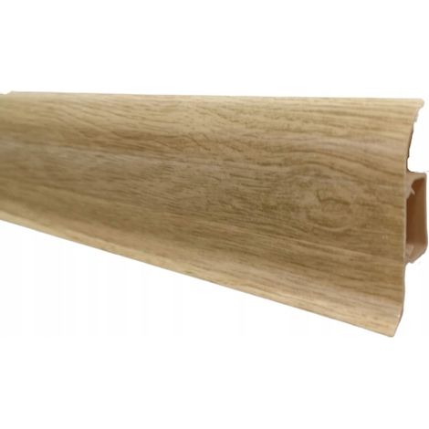 Tira de PVC Vox Vilo de 25 x 55 cm de largo, 250 cm de grosor, color roble, 1 unidad. (1/3)