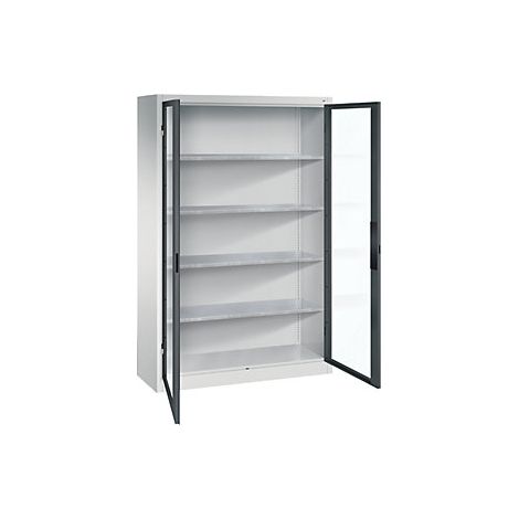 Armario de puertas batientes con ventanilla  H x A x P 1950 x