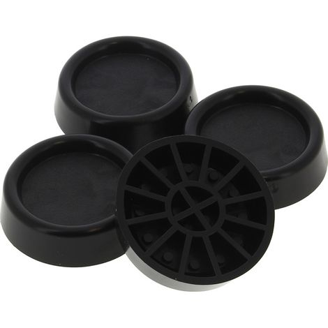 Patins antivibration x4 - Noir 00679B pour Sèche linge