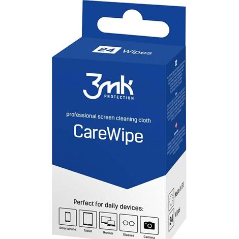 Salviette umidificate 3MK Care Wipe, 24 pezzi
