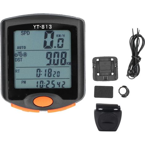 Wasserdichter Fahrradcomputer – Tachometer mit LED-Hintergrundbeleuchtung für Fahrradzubehör (1/5)
