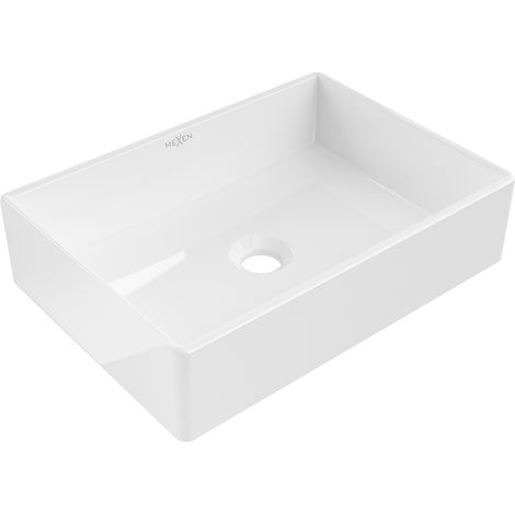 Mexen Goya Aufsatzwaschbecken 45 x 32 cm, Weiß - 22184500