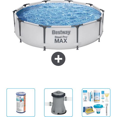 Bestway Piscina Bestway Steel Pro MAX Rotonda - 305x76 cm - 6-pezzi S22762