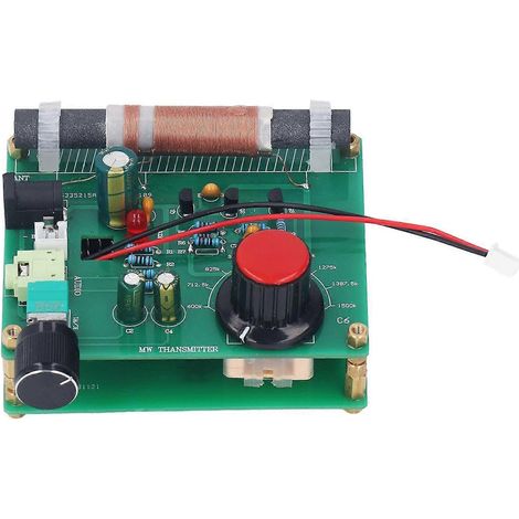AM-Sender 600 kHz–1500 kHz, Amplitudenmodulationssender 5–12 V mit 3,5-mm-Kopfhöreranschluss