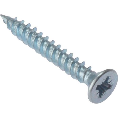 ForgeFix CSK17ZP General Purpose Pozi Compatible Screw CSK TT ZP 1in x 7 Box 200 FORCSK17Z
