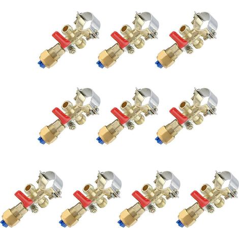 10pcs Pack of High Pressure Nozzles for Effective Plant Protections & Irrigation Systems, Aquaculture&Factory Workshops Multicolor (1/5)