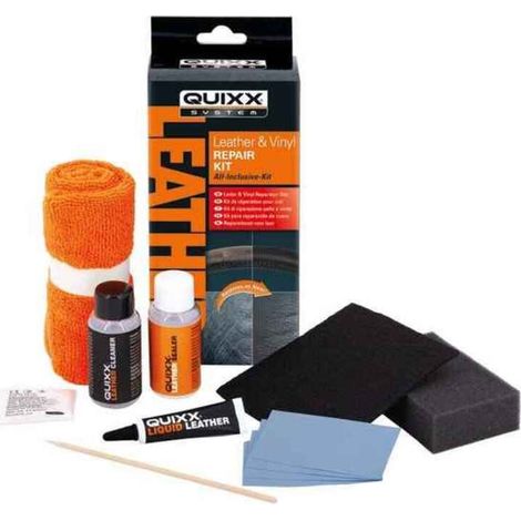 Kit réparation cuir noir voiture - QUIXX