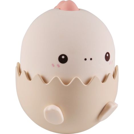 Lampada bimbi tavolo Dino rosa LED RGB USB-C Polux (1/5)