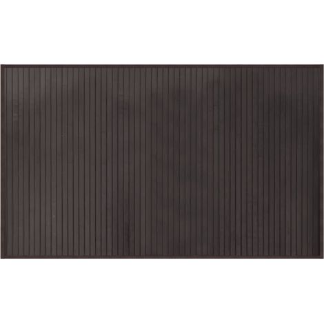 vidaXL Tappeto Rettangolare Marrone Scuro 60x100 cm in Bambù (1/5)
