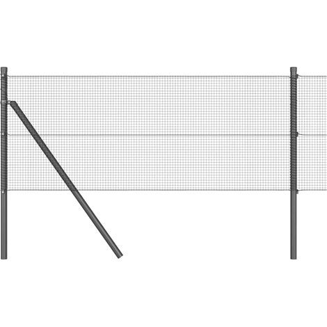 Maison Exclusive - Ground Fix Geschweißter Drahtzaun 100 x 0,5 m