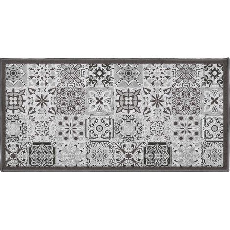 Tapis style carreaux de ciment 57 x 115 cm