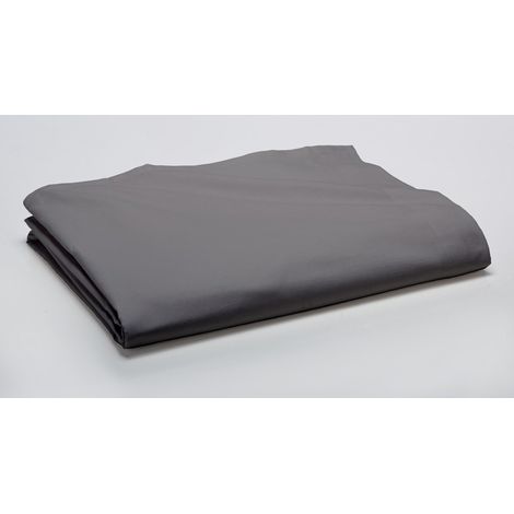 TODAY Lenzuolo, in Cotone, 180 x 290cm, Colore: Grigio, Tela, Canon de Fusil, 180x290 (1/2)